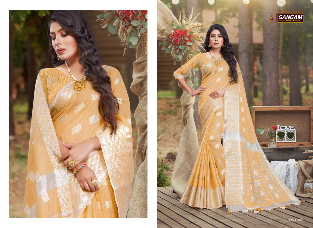 Sangam Latest Printed Casual Wear Cotton Sare Collection 